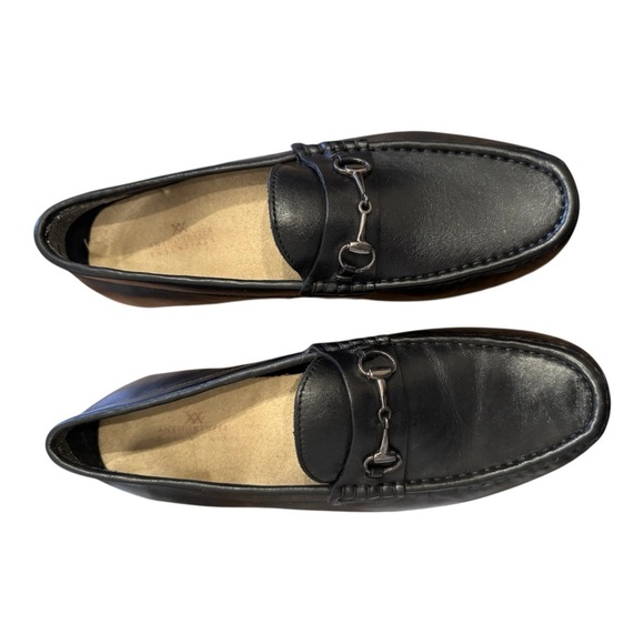 Anthony Veer Filmore Bit Loafer in black leather main image 12